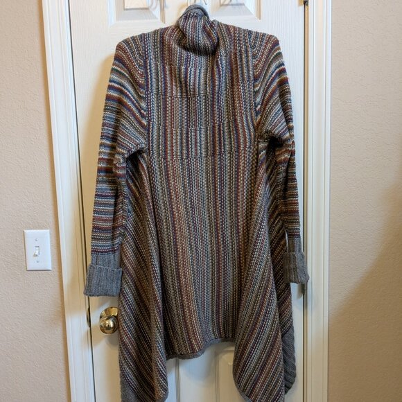 i Jeans by Buffalo Womens Statement Cardigan Size Medium Long Sleeve Heavy Cozy - Picture 4 of 14